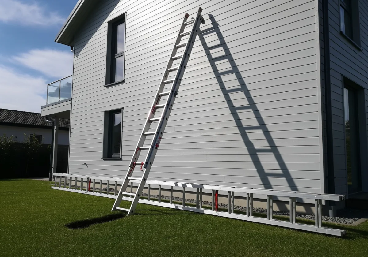 Echelle coulissante, 2 plans, 12 m (6 × 6 m) - thumbnail 1