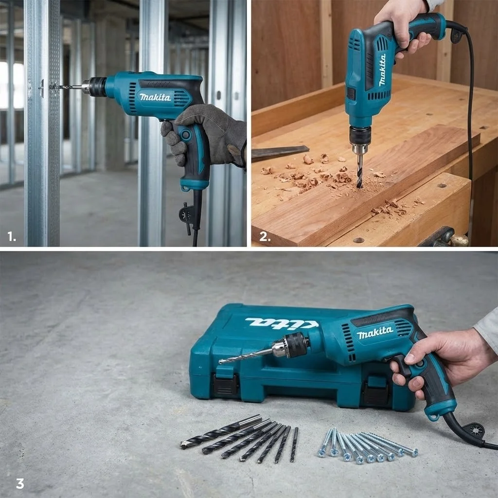 Perceuse électrique 500 W Makita - thumbnail 4
