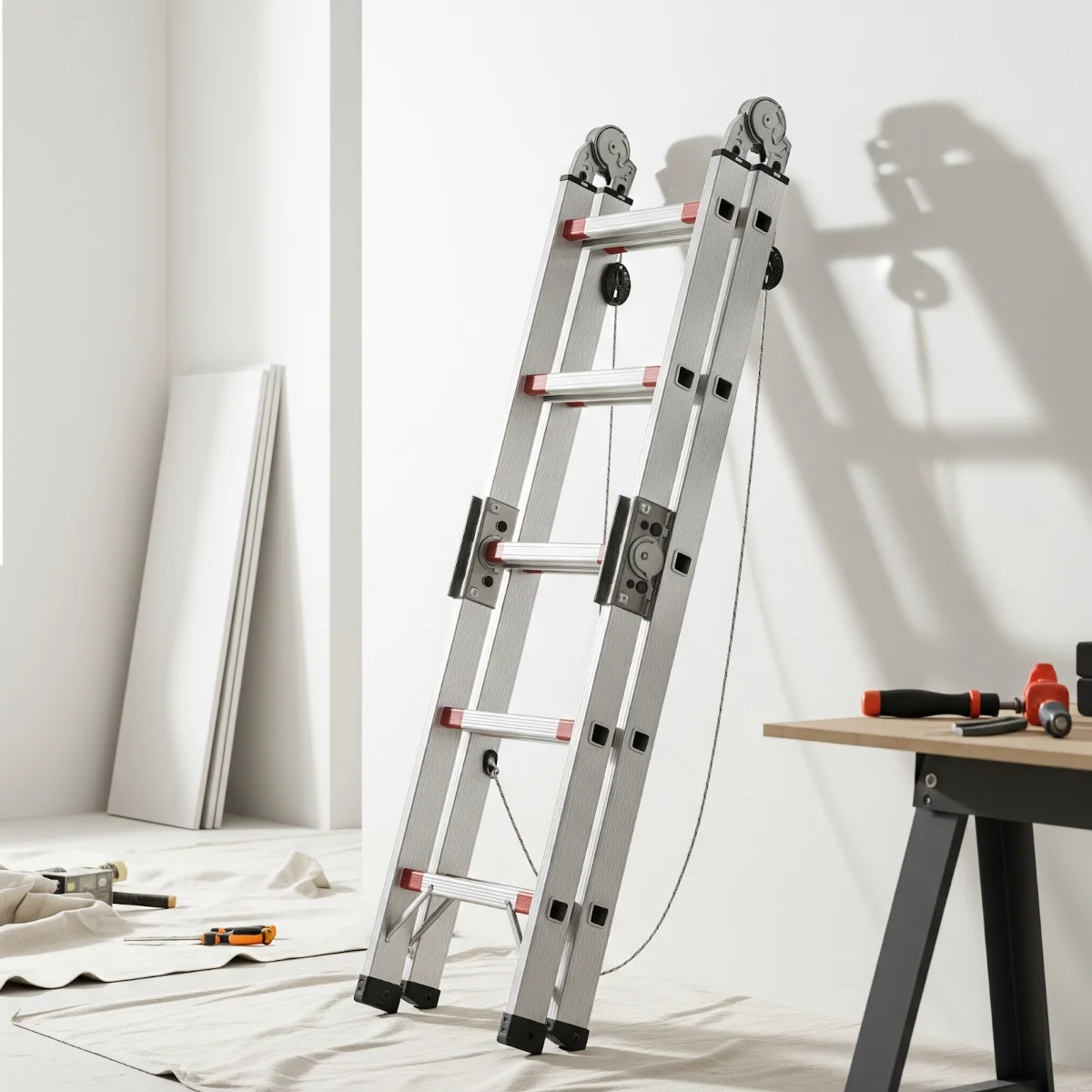 Échelle coulissante (1,70 m × 3 m) - thumbnail 2